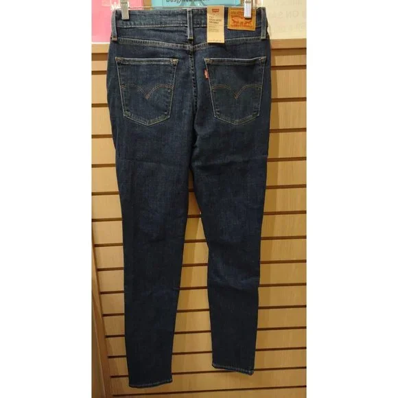 Levi's Women's 721 High Rise Skinny Jeans, Lapis Longing (Waterless) - Picture 5 of 8